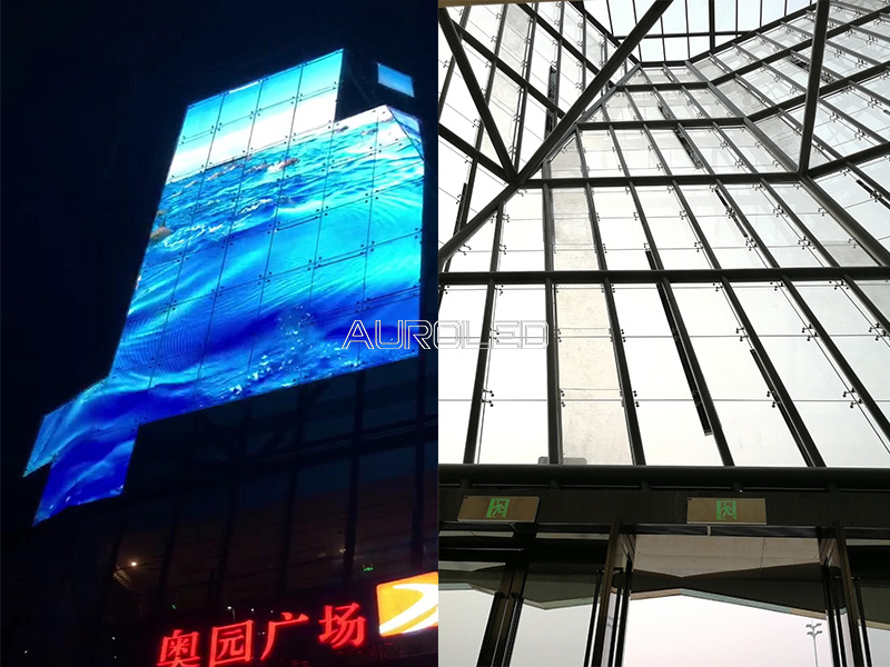 珠海奧園<a href=http://www.sxlxth.cn/toumingping/ target=_blank class=infotextkey>透明屏</a>點亮效果