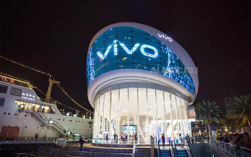 VIVO Lab旗艦店酷炫<a href=http://www.sxlxth.cn/toumingping/ target=_blank class=infotextkey>透明屏</a>效果